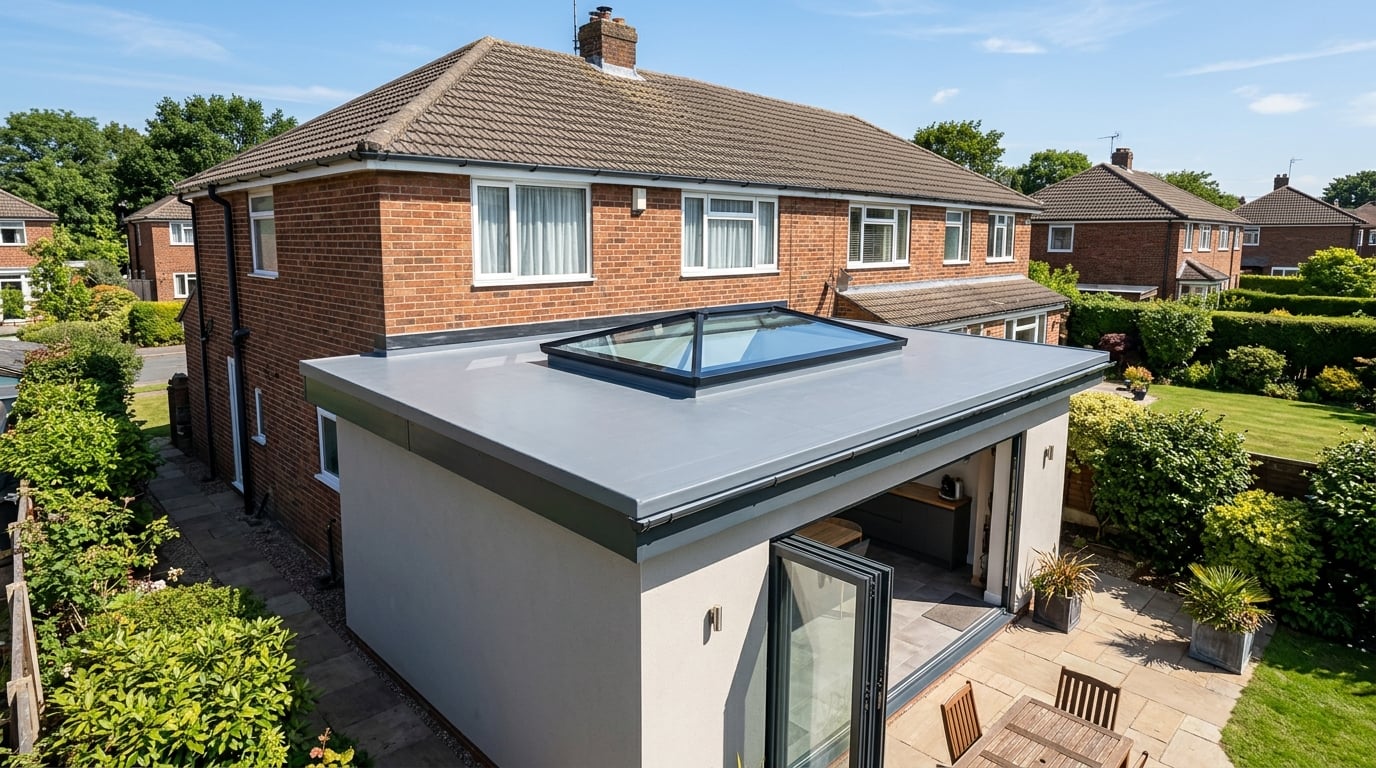 GRP Roofing project example 4