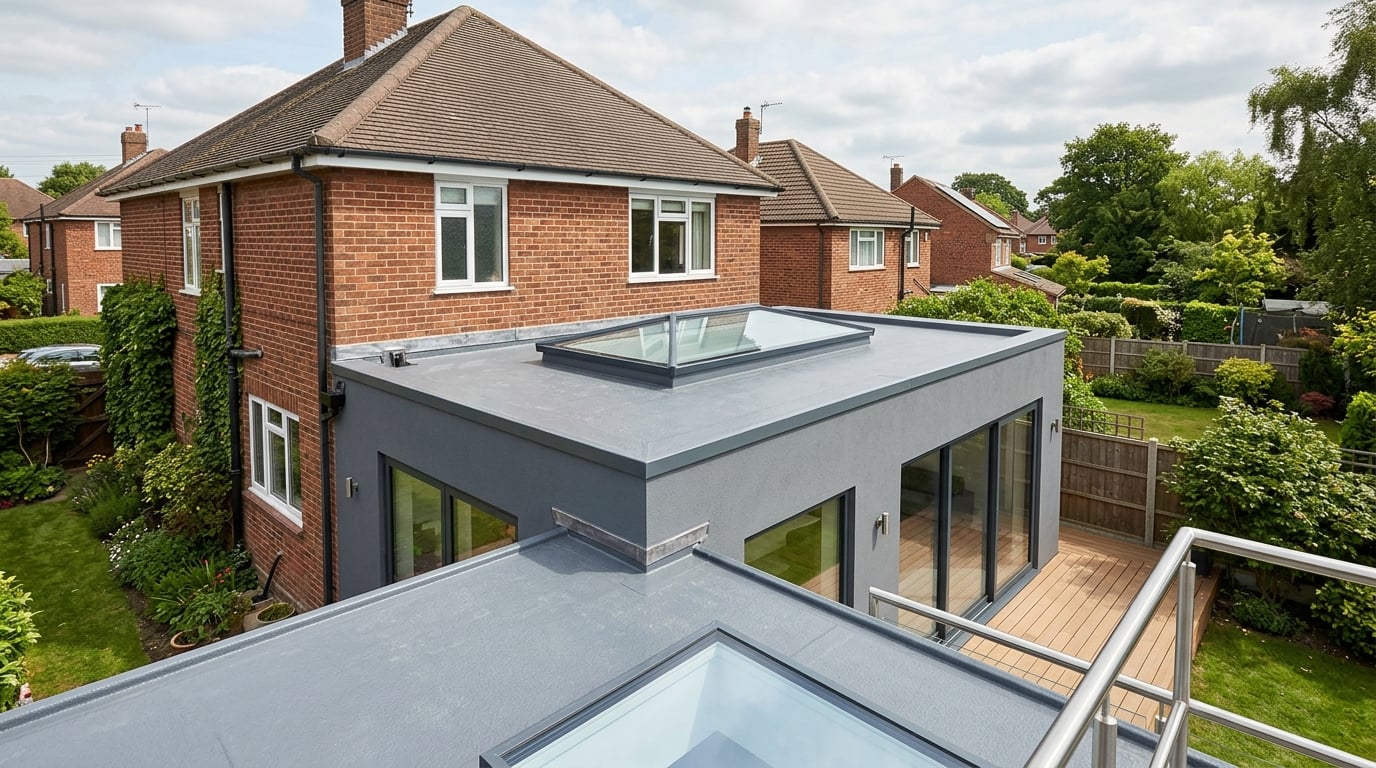 GRP Roofing project example 6